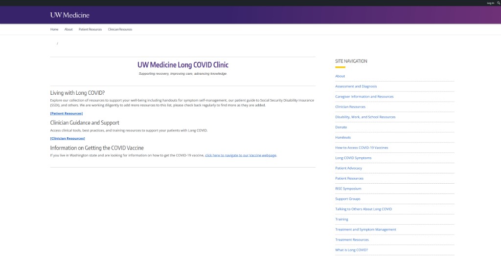 UW Medicine Long COVID Clinic
